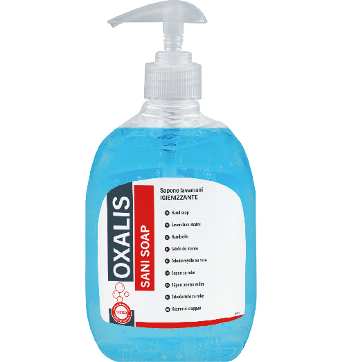 INTERCHEM ITALIA SRL OXALIS SANI SOAP ml 500 Sapone lavamani con igienizzante