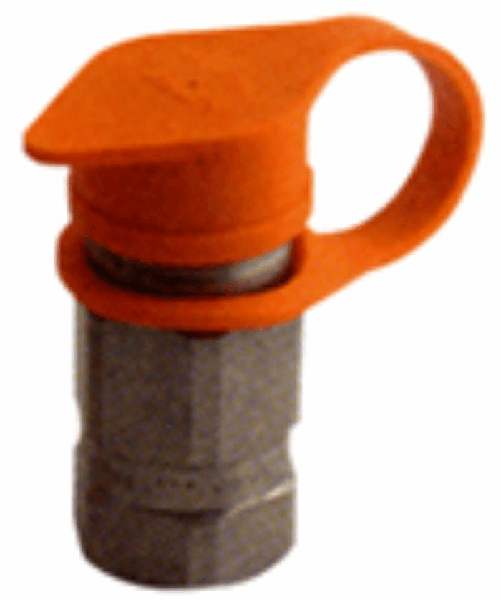 Faster Tappo Parapolvere Faster Rosso Innesti Faccia Piana Maschio M1/4" confezione da 10 pezzi