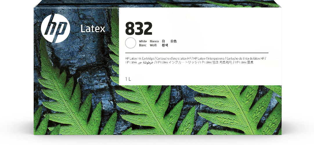 HP Cartuccia di inchiostro 832 Latex bianco da 1 litri