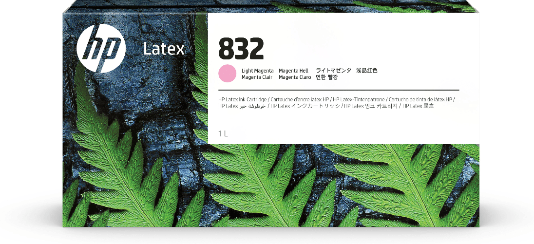 HP Cartuccia di inchiostro 832 Latex magenta da 1 l