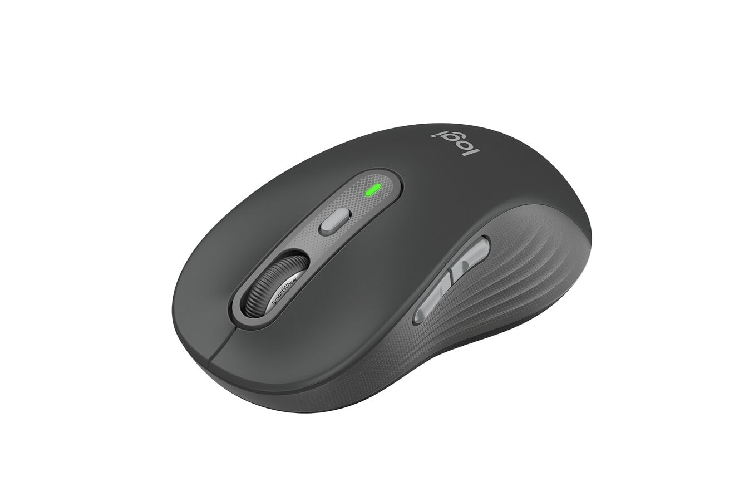 Logitech mouse ergonomico wireless signature plus m750 l graphite