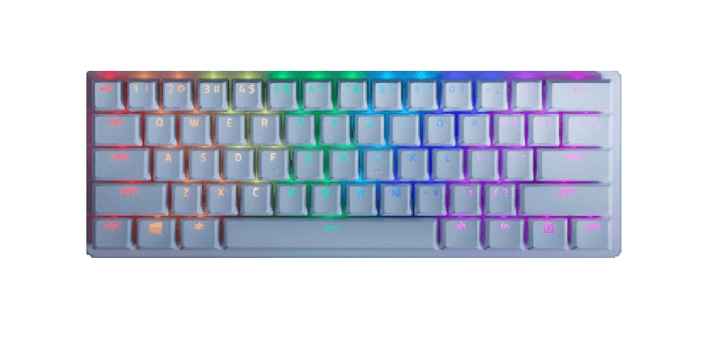 Razer Huntsman Mini tastiera Gaming USB QWERTY US International Bianco