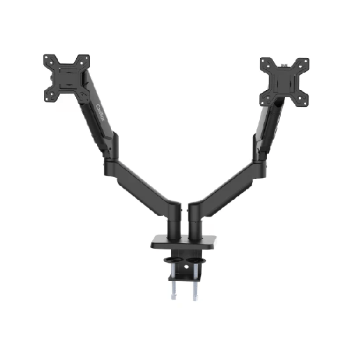 Coolbox  Supporto da scrivania con braccio articolato Coolbox M02D per 2 monitor fino a 32