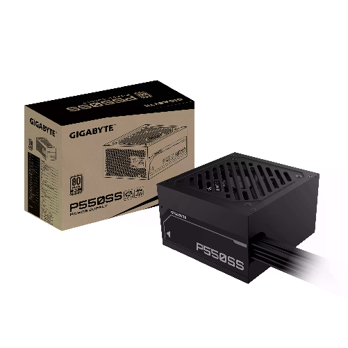 GIGABYTE P550SS Alimentatore - PCIe 5.0 80 PLUS Silver Ventola da 120 mm Compatibile con ATX 3.0 Spina EU