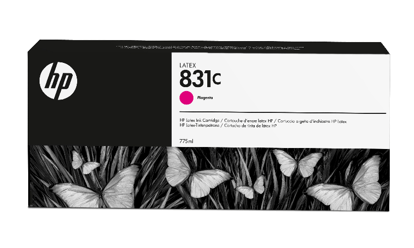 HP Cartuccia di inchiostro Latex magenta 831C da 775 ml