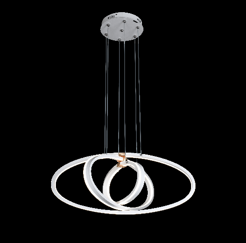 Silamp Lampada Led sospensione moderno lampadario 3 colori luci a scelta LA1