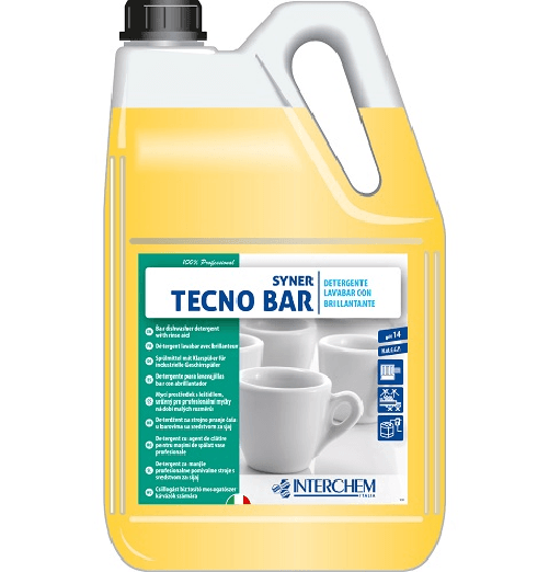 INTERCHEM ITALIA SRL SYNER TECNO BAR lavast. tan kg 6 detergente lavabar con brillantante