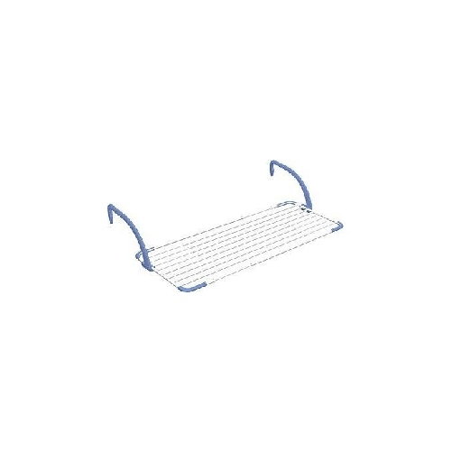 Gimi Brezza Extend Stendibiancheria Estensibile da Balcone 20 Metri Stendibili 192x55x30 cm
