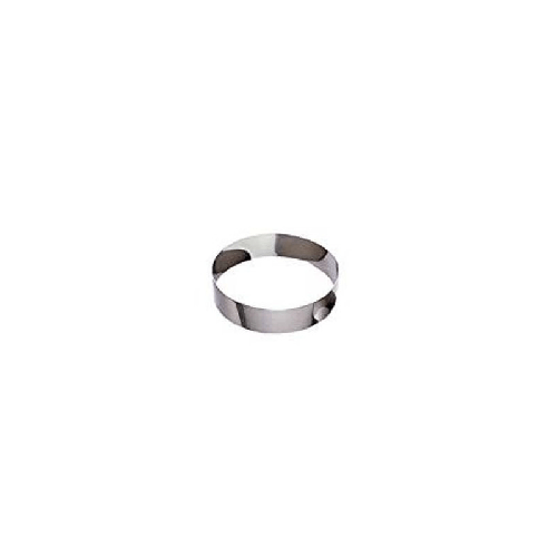 PADERNO ANELLO PER MOUSSE 12x4,5h ACCIAIO INOX