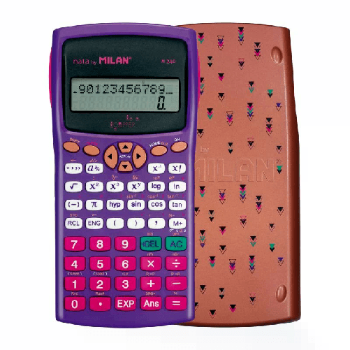 Milan M240 calcolatrice Desktop Calcolatrice scientifica Rame Viola