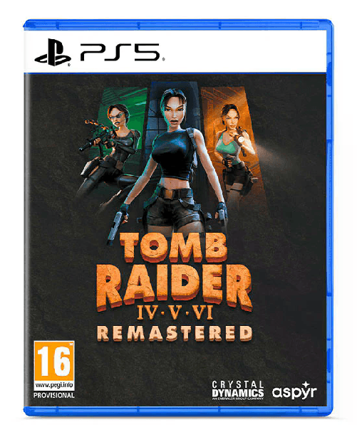 CRYSTAL DYNAMICS Tomb Raider IV-V-VI Remastered Starring Lara Croft PS5 EU Prevendita