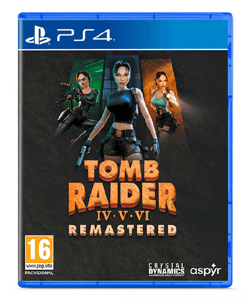CRYSTAL DYNAMICS Tomb Raider IV-V-VI Remastered Starring Lara Croft PS4 EU Prevendita