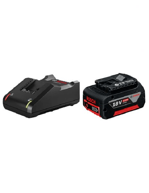 Bosch professional power set bosch (1 x 18v 5,0 ah + gal18v-40) 8435587909859