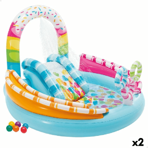 Intex Piscina Gonfiabile per Bambini Intex Leccornie 165 L 170 x 122 x 168 cm (2 Unità)