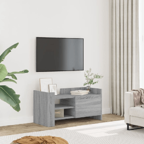 VidaXL Mobile Porta TV Grigio Sonoma 80x35x40 cm in Legno Multistrato
