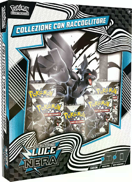 GAMESVISION COLLEZIONE CON RACCOGLITORE LUCE NERA