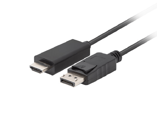Lanberg Cavo da DisplayPort a HDMI Lanberg CA-DPHD-11CC-0018-BK Nero 1,8 m