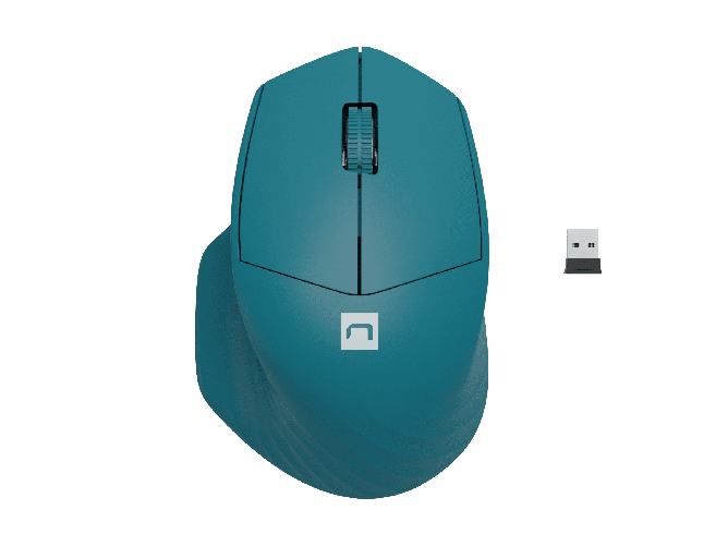 Natec Mouse senza Fili Natec NMY-1971 Azzurro