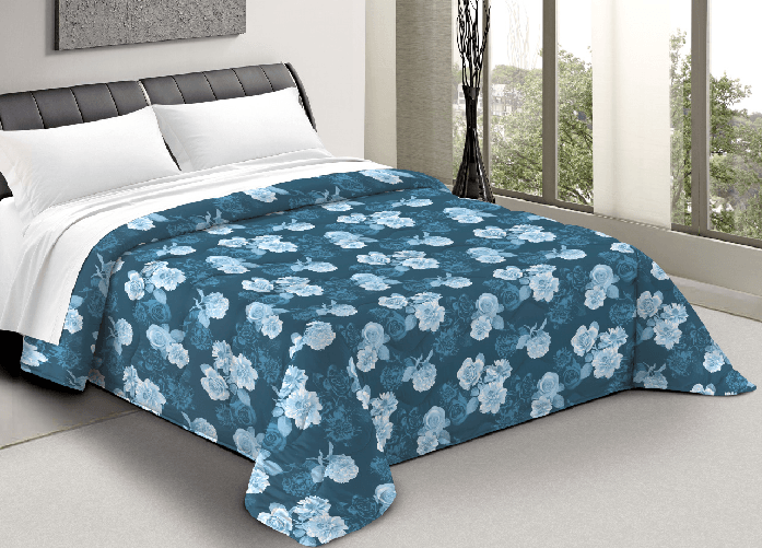 BIANCHERIAWEB Trapunta Piumone Letto Invernale Imbottita 300gr Scaldanotti Matilde