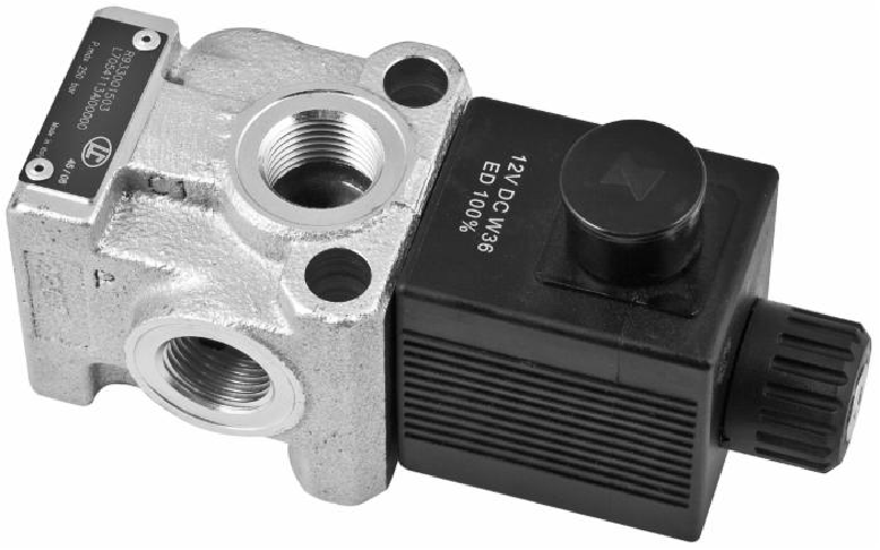 Bosch Rexroth Deviatore elettrico a 3 vie da 1/2" 12VDC