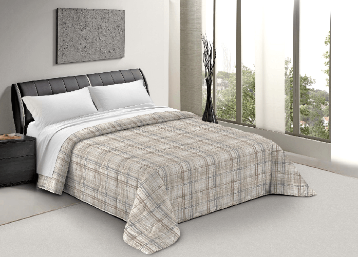 BIANCHERIAWEB Trapunta Piumone Letto Invernale Imbottita 300gr Scaldanotti Nadia