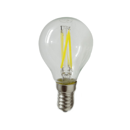 Silamp Lampadina a Led E14 6w minibulbo passo piccolo a vite con filamento