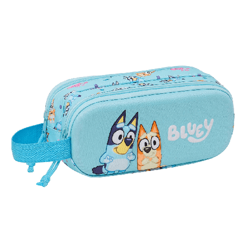 Bluey Portaoggetti Doppio Bluey Blu cielo 21 x 8 x 6 cm