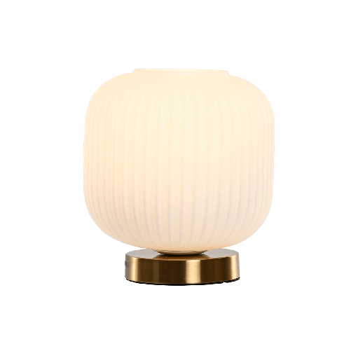 Home ESPRIT Lampada da tavolo Home ESPRIT Bianco Dorato