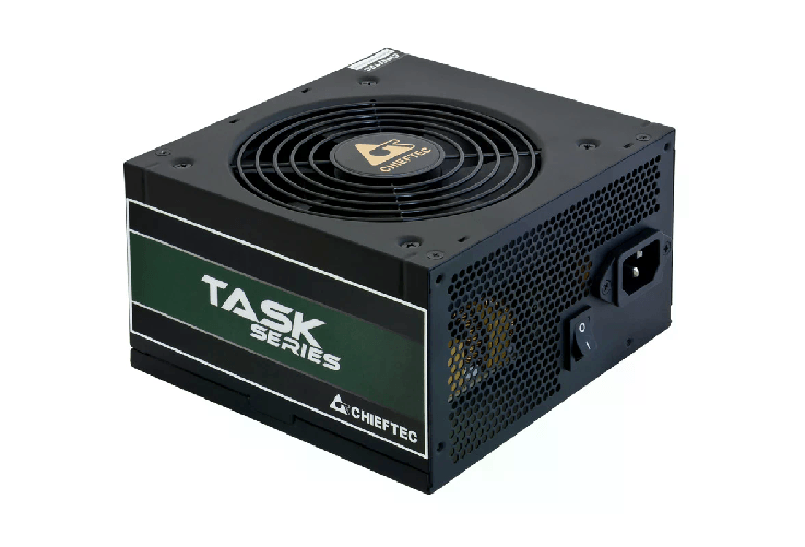 Chieftec Task TPS-600S alimentatore per computer 600 W 20+4 pin ATX ATX Nero