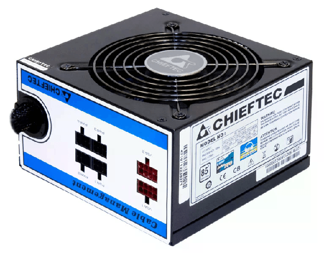 Chieftec CTG-550C alimentatore per computer 550 W 20+4 pin ATX ATX Nero