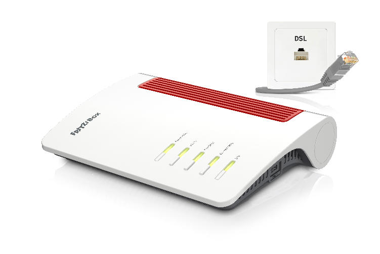 FRITZ! Box FRITZ! 7690 router wireless 2.5 Gigabit Ethernet Dual-band (2.4 GHz/5 GHz) Bianco
