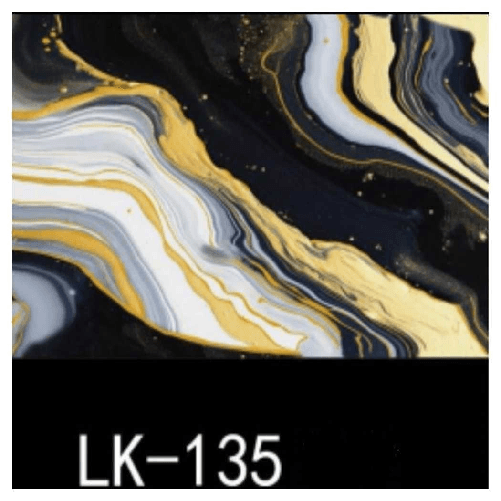 TrAdE Shop Traesio  Pannello Adesivo Effetto Marmo Nero Fluido Venato Oro Bianco 120x300cm Pareti Paraschizzi -