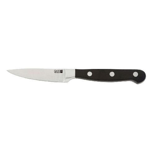 Quid Professional  Coltello Spelucchino Quid Professional Inox Chef Black Nero Metallo 9 cm (Pack 10x)