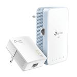 TP-Link-TL-WPA1000-KIT-adattatore-di-rete-PowerLine-1000-Mbit-s-Collegamento-ethernet-LAN-Wi-Fi-Bianco