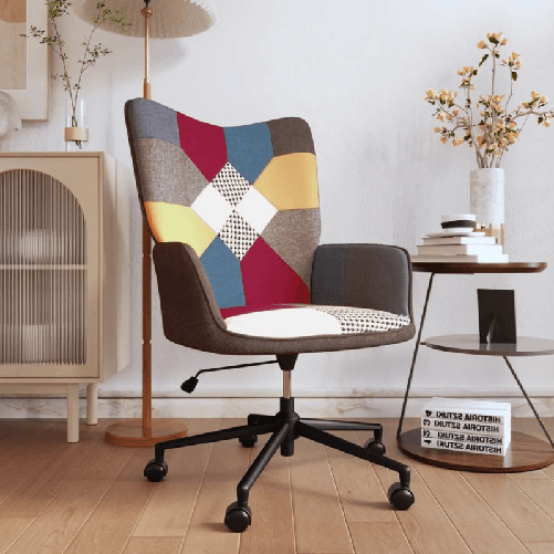 VidaXL Poltrona Relax in Tessuto Patchwork