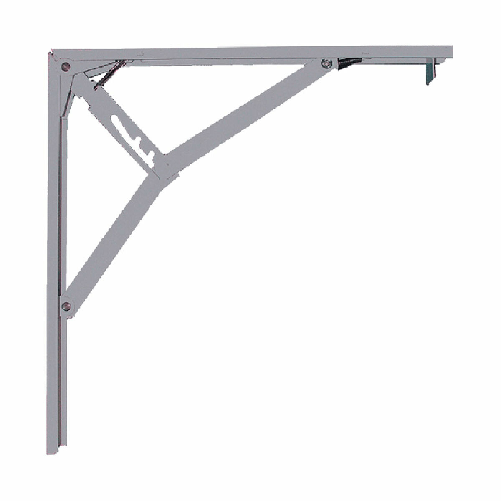 Micel Staffa ad angolo Micel plm06 Luminoso Cromato 40 x 40 cm