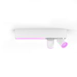 Philips Hue White and Color ambiance Centris Plafoniera Smart 2 punti luce GU10 LED Integrato Bianca