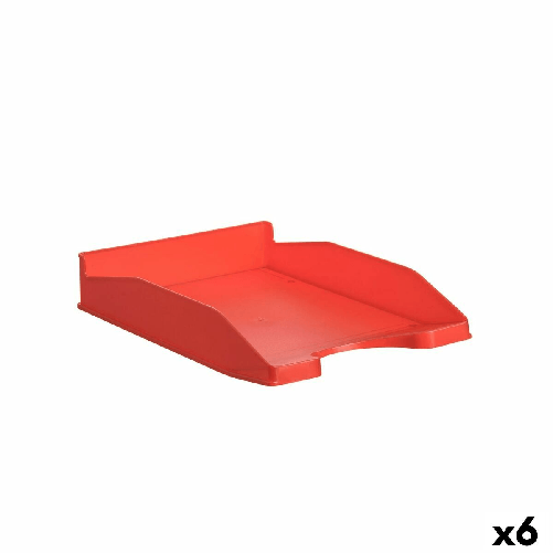 Archivo 2000 Vassoio Portadocumenti Archivo 2000 Rosso A4 Plastica (6 Unità)