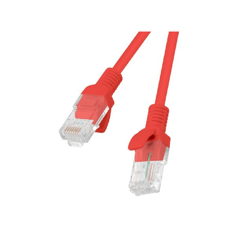 Lanberg Cavo di Rete Rigido UTP Categoria 6 Lanberg PCU6-20CC-0050-R Rosso 50 cm