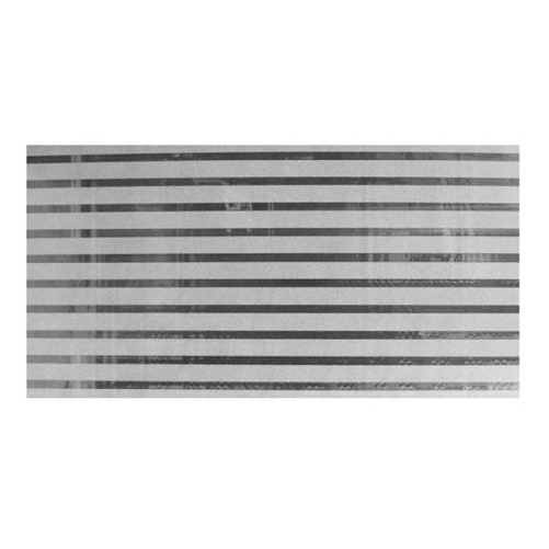 Cleafe Rotolo Pellicola Per Finestre Motivo A Strisce 2d Opaca 45cmx2mt Adesiva Vetro 10112 -