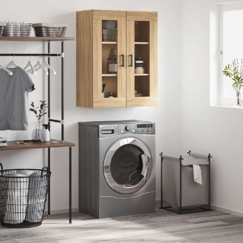 VidaXL Mobile a Parete Rovere Sonoma 69,5x34x90 cm