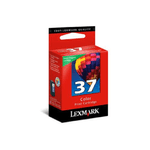 Lexmark No.37 Color Return Program Print Cartridge cartuccia d'inchiostro 1 Cartridge Originale