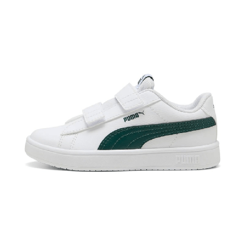 Puma Rickie Classic V PS 394253 - Sneaker per bambini, colore: Puma White/Dark Myrtile