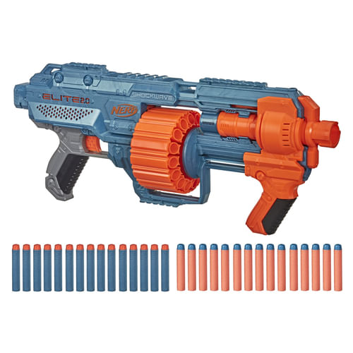 Fucile 100 Dardi Nerf HASBRO NERF ELITE FLIP-8 PISTOLA GIOCATTOLO