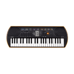 Casio SA-76 tastiera digitale 44 chiavi Nero, Marrone, Bianco