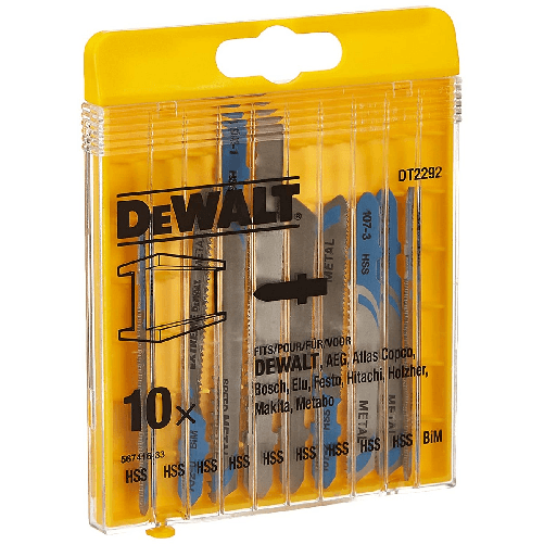 Lama-sega-Dewalt-DT2292-QZ-Metallo-10-Pezzi