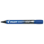 Pilot Permanent Marker 100 evidenziatore 1 pz Punta sottile Blu