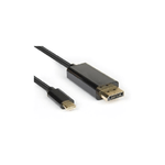 Hamlet XVAUC-DP4K20 cavo e adattatore video 2 m USB tipo-C DisplayPort Nero