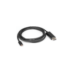 Hamlet-XVAUC-DP4K20-cavo-e-adattatore-video-2-m-USB-tipo-C-DisplayPort-Nero