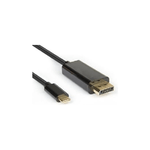 Hamlet-XVAUC-DP4K20-cavo-e-adattatore-video-2-m-USB-tipo-C-DisplayPort-Nero